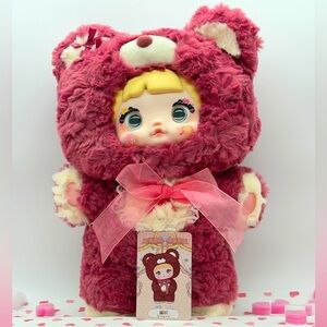Nommi Good Night Bear 400% Plush Figure Hi Toy Blind Box w/ Card 🧸